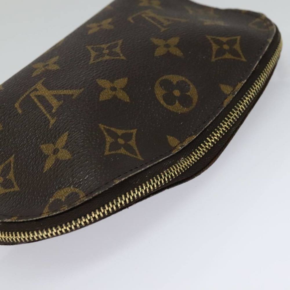 LOUIS VUITTON Monogram Pochette Cosmetic PM Cosmetic Pouch M47515 LV Auth hk2001 - Picture 5 of 16